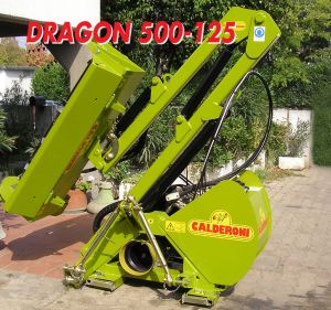 Dragon hidraulikusan kihelyezhető rézsűkasza 